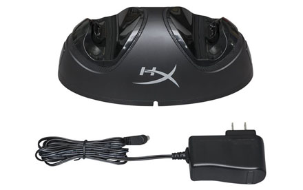 HyperX ChargePlay Duo - Estación de carga - 2 conectores de salida (conector de control PS4) - HX-CPDU-A - Accesorios