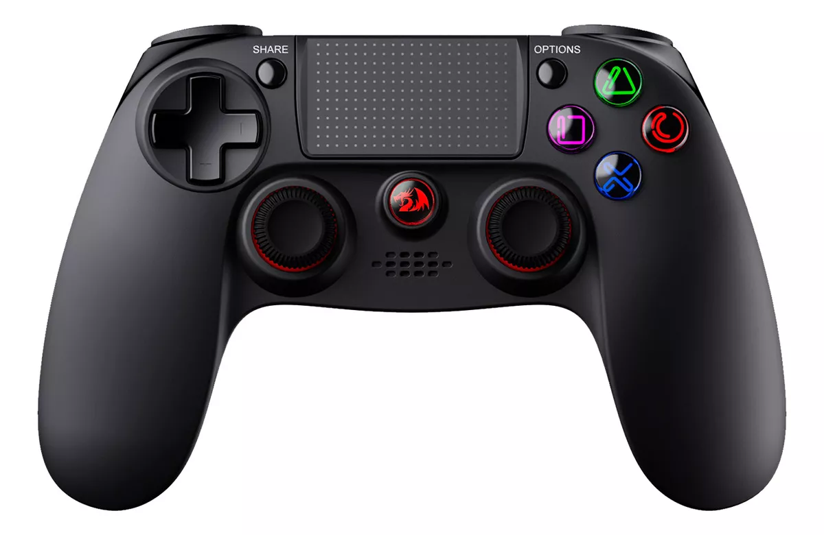 REDRAGON JUNO - GAMEPAD INALAMBRICO, PANEL TACTIL, NEGRO