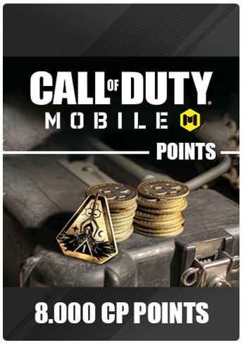 Call of Duty Mobile - Recarga CP 8000 CoD Points + 2800 Bonus