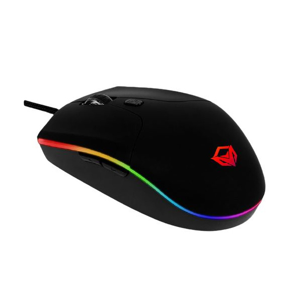 Meetion Mouse Gaming RGB / 4800Dpi / Negro