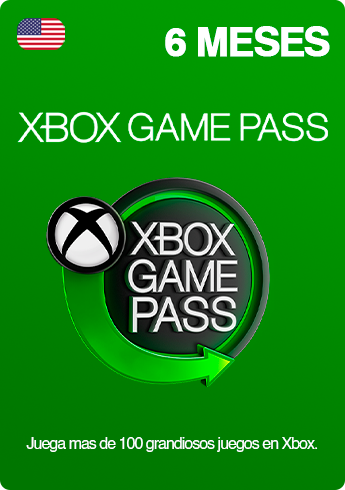 Xbox Store USA - Suscripción Xbox Game Pass 6 Meses