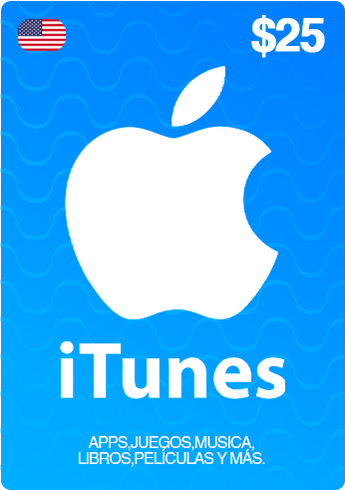 Apple iTunes USA - Gift Card $25