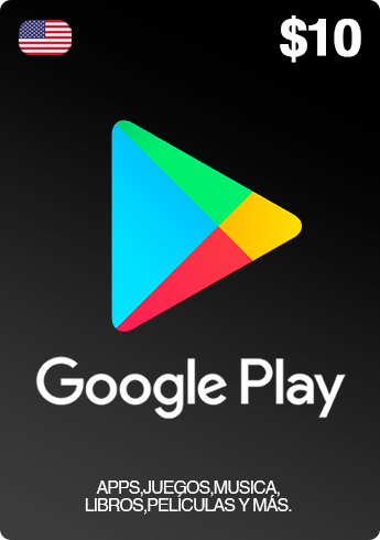 Google Play Store USA - Gift Card $10