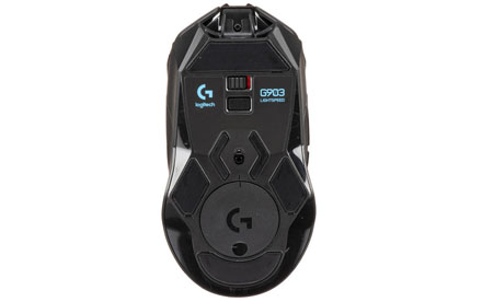 Logitech Wireless Gaming Mouse G903 LIGHTSPEED with HERO 16K sensor - Ratón - diestro y zurdo - Accesorios