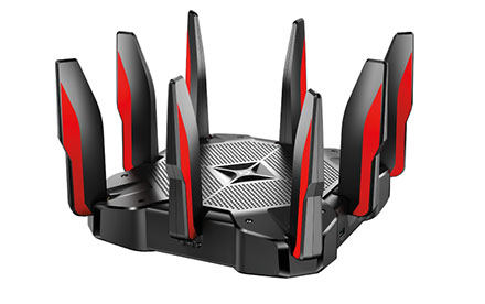 AC5400 MU-MIMO Tri-Band Gaming Router.