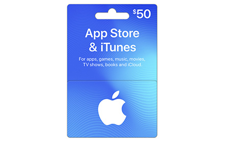 NetCard iTunes 50 - Tarjeta $50 para Compras en iTunes Store sin necesidad de tener tarjeta de crédito