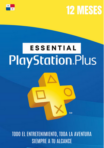 PlayStation Panamá - Recarga PsPlus Essential 12 Meses