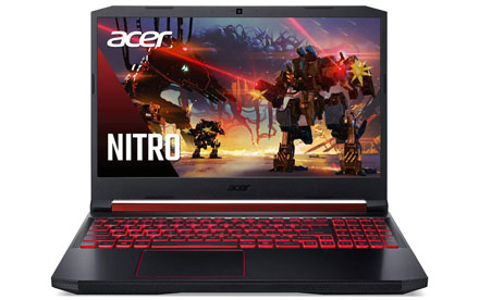 Acer Nitro 5 - Gaming Laptop, Intel Core i5-9300H, NVIDIA GeForce GTX 1650, pantalla IPS Full HD, RAM 8 GB DDR4, SSD 256 GB NVMe, WiFi 6, sonido Waves MaxxAudio, teclado retroiluminado