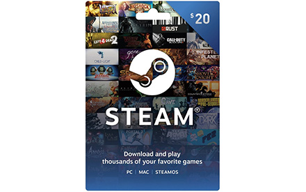 NetCard Steam 20 - Tarjeta $20 para Compras en Steam Store sin necesidad de tener tarjeta de crédito