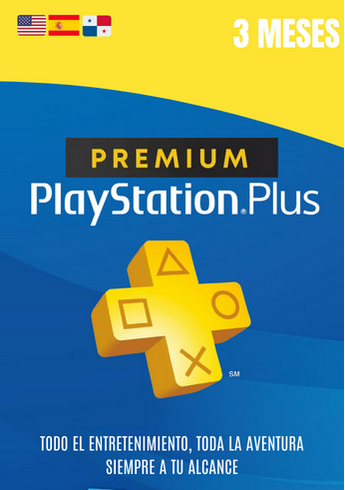 PlayStation - Recarga PsPlus Premium 3 Meses