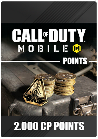 Call of Duty Mobile - Recarga CP 2000 CoD Points + 400 Bonus