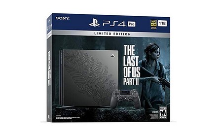 PlayStation 4 Pro 1TB Limited Edition The Last of Us Part 2 Console Bundle – Black