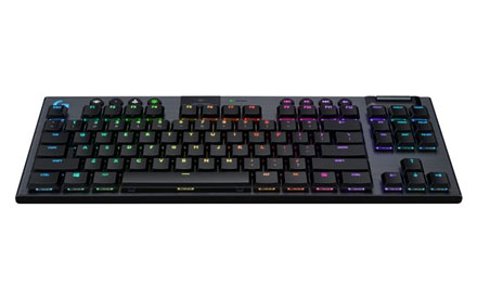 Logitech G915 TKL Tenkeyless LIGHTSPEED Wireless RGB Mechanical Gaming Keyboard - Teclado - backlit - Accesorios
